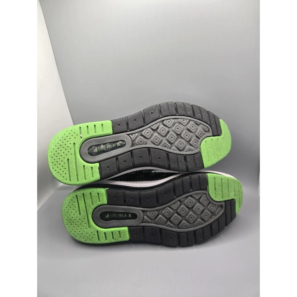 Nike Air Max Genome Size 6Y Shoes Black/Chrome/Grey CZ4652-006‎